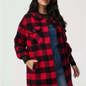 Torrid Size 4 Brushed Twill Cotton Shacket